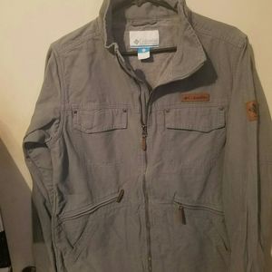 COLUMBIA SPORTSWEAR CASUAL JACKET GRAY SIZE S USE
